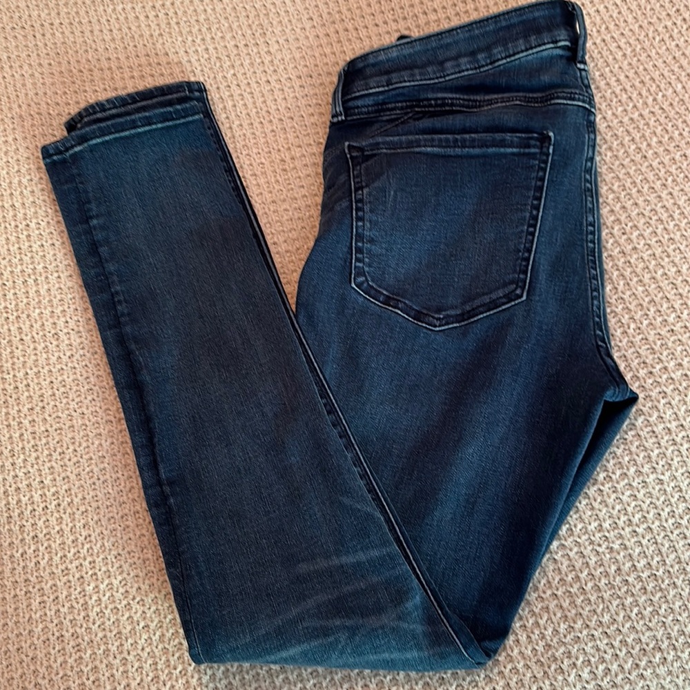 Express Leggings Mis Rise Denim Perfect Lift